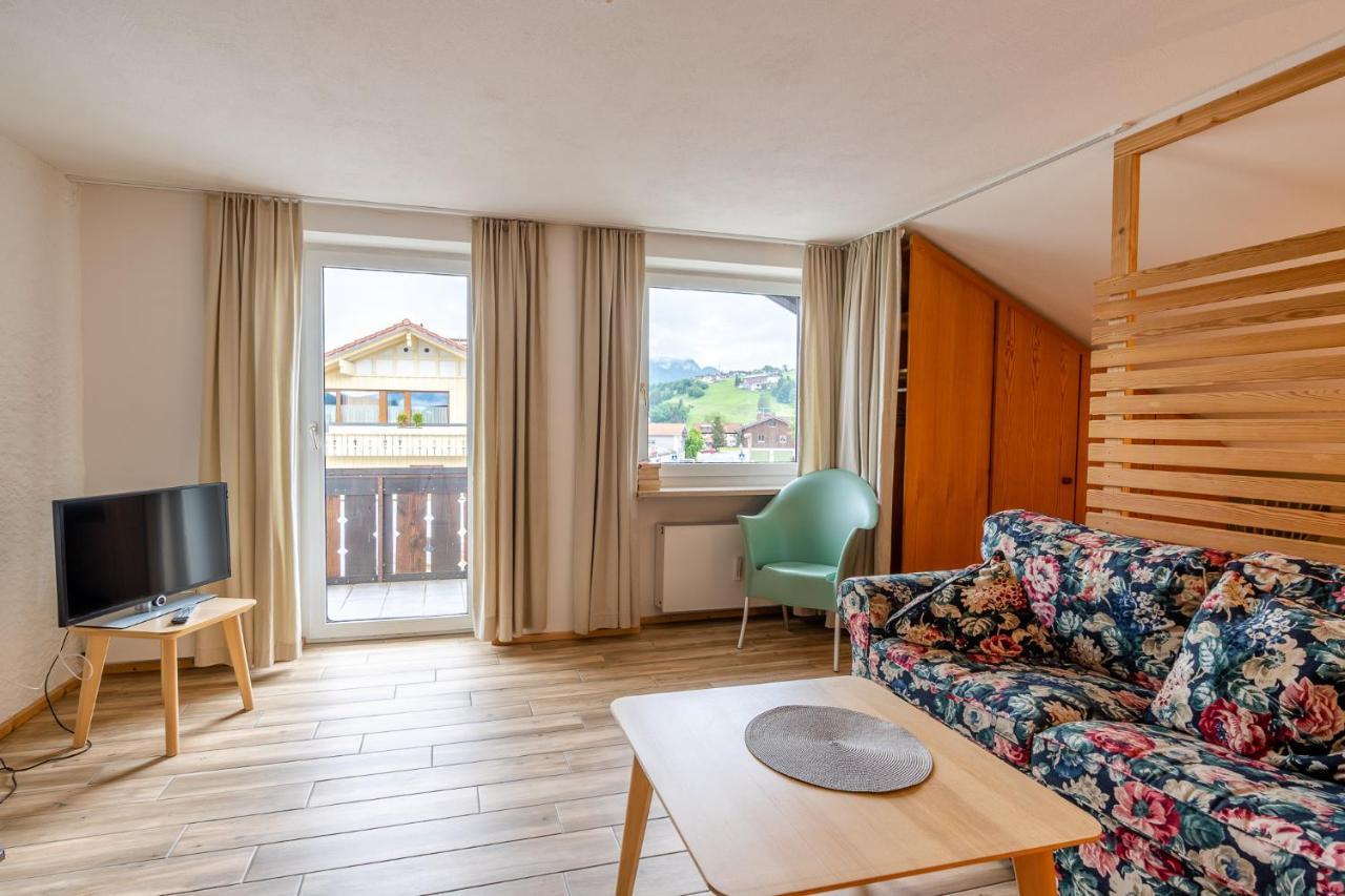 Ferienhaus Grünten Fischen im Allgäu Exterior foto
